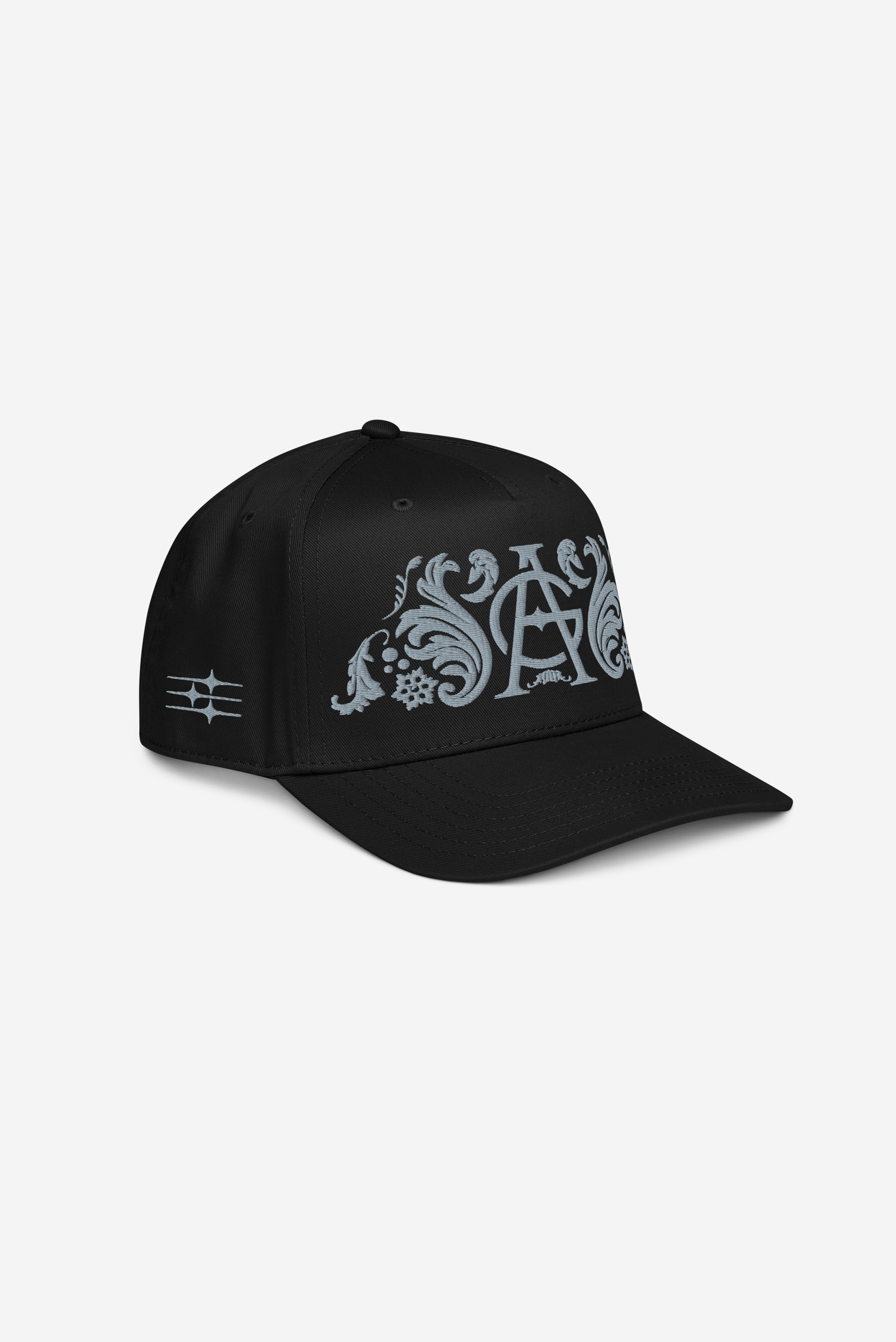 GODALON3 - IN THE GARDEN OF PEACE - 5 panel cap (Black)