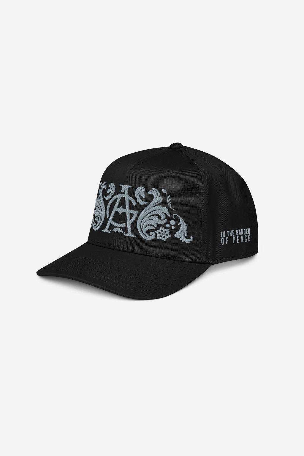 GODALON3 - IN THE GARDEN OF PEACE - 5 panel cap (Black)