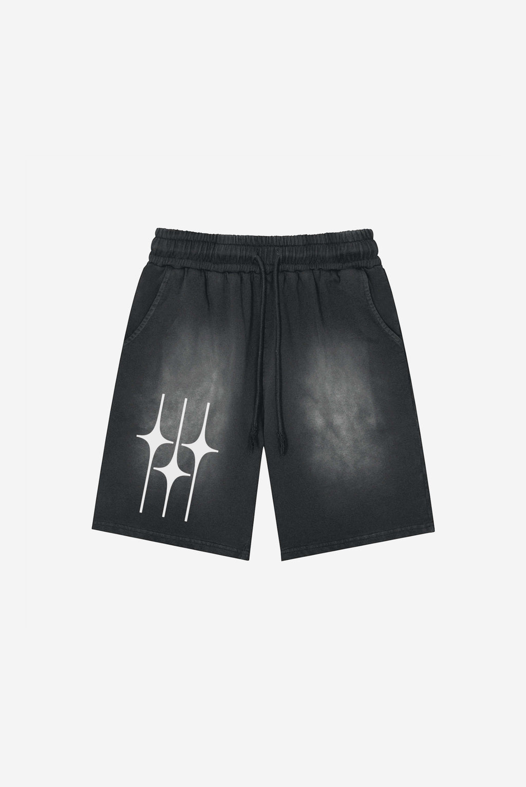 GODALON3 - Washed Shorts (Black)