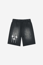 GODALON3 - Washed Shorts (Black)