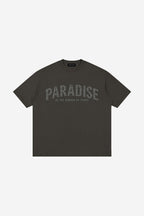 GODALON3 - Paradise - Loose Drop Shoulder T-Shirt (Ash Grey)