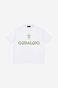 GODALON3 - Paradise Essential - Loose Drop Shoulder T-Shirt (White)