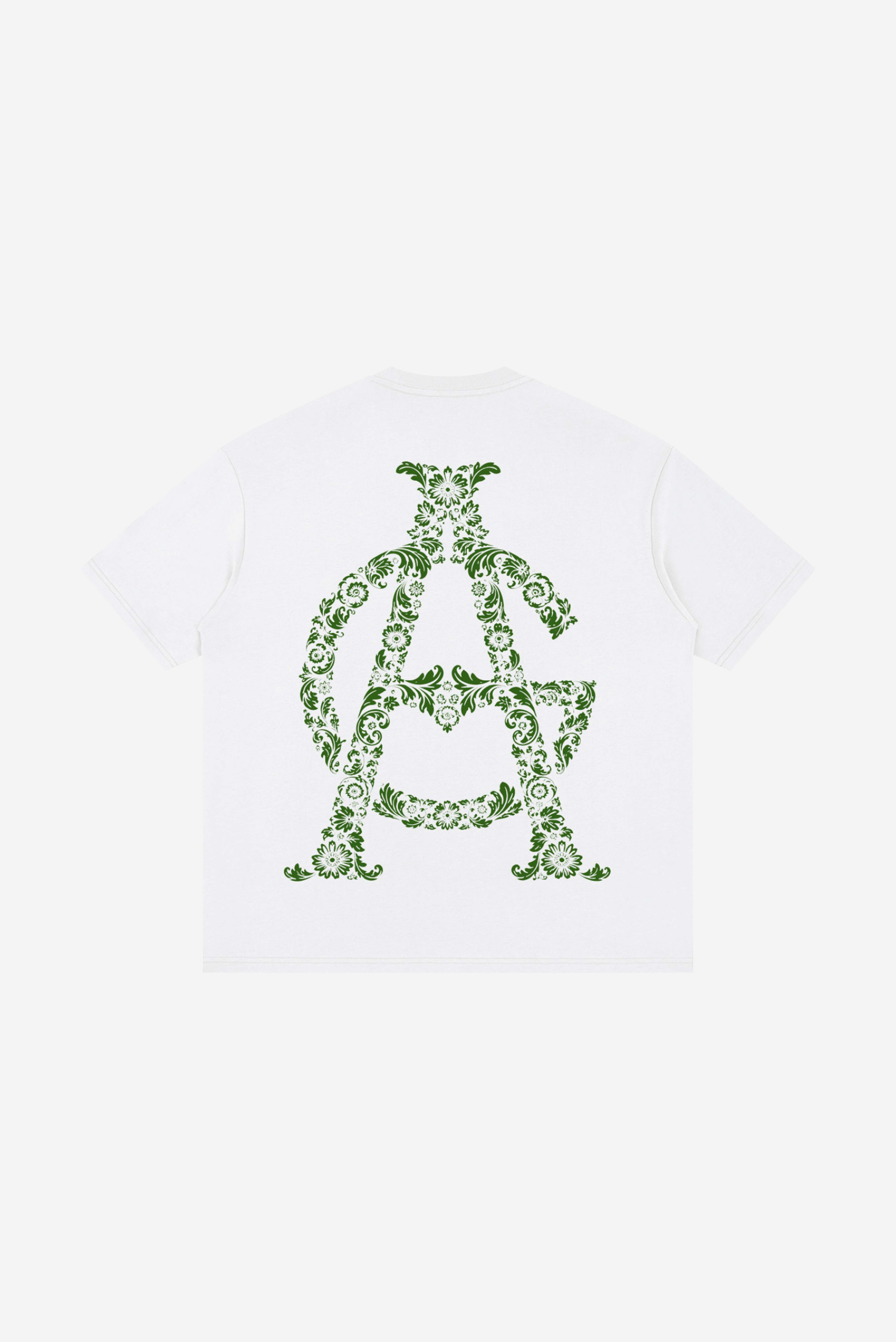 GODALON3 - Paradise Essential - Loose Drop Shoulder T-Shirt (White)