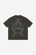 GODALON3 - Paradise Essential - Loose Drop Shoulder T-Shirt (Ash Grey)