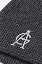 GODALON3 Logo - Waffle Beanie (Charcoal Grey)