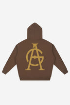 GODALON3 - Essential Heavyweight Hoodie (Brown)