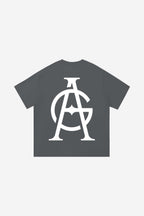 GODALON3 - Essential Cotton T-Shirt (Washed Grey)